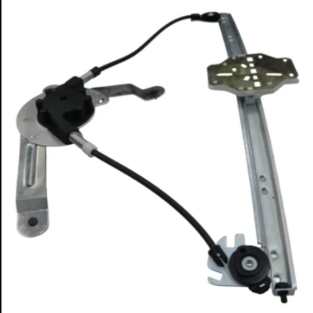 MÁQUINA VIDRO ELETRICA DIANTEIRA SEM MOTOR PLACA ARRASTE METAL FIAT UNO 84A14 ESQ